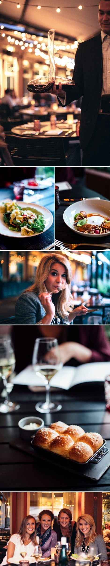 Dinner at Element 47, Aspen, CO collage images.