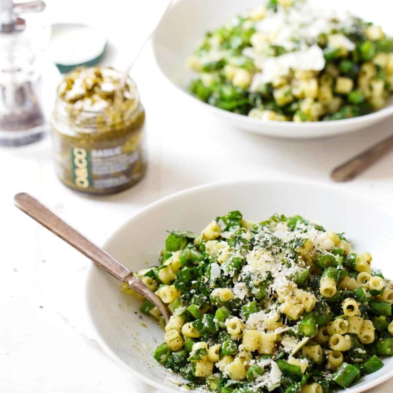 A picture of Five Ingredient Simple Green Pasta Salad