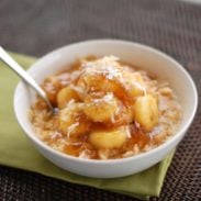 A picture of Caramelized Banana and Fig Oatmeal