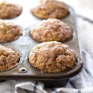 A picture of Healthy Cinnamon Sugar Apple Muffins